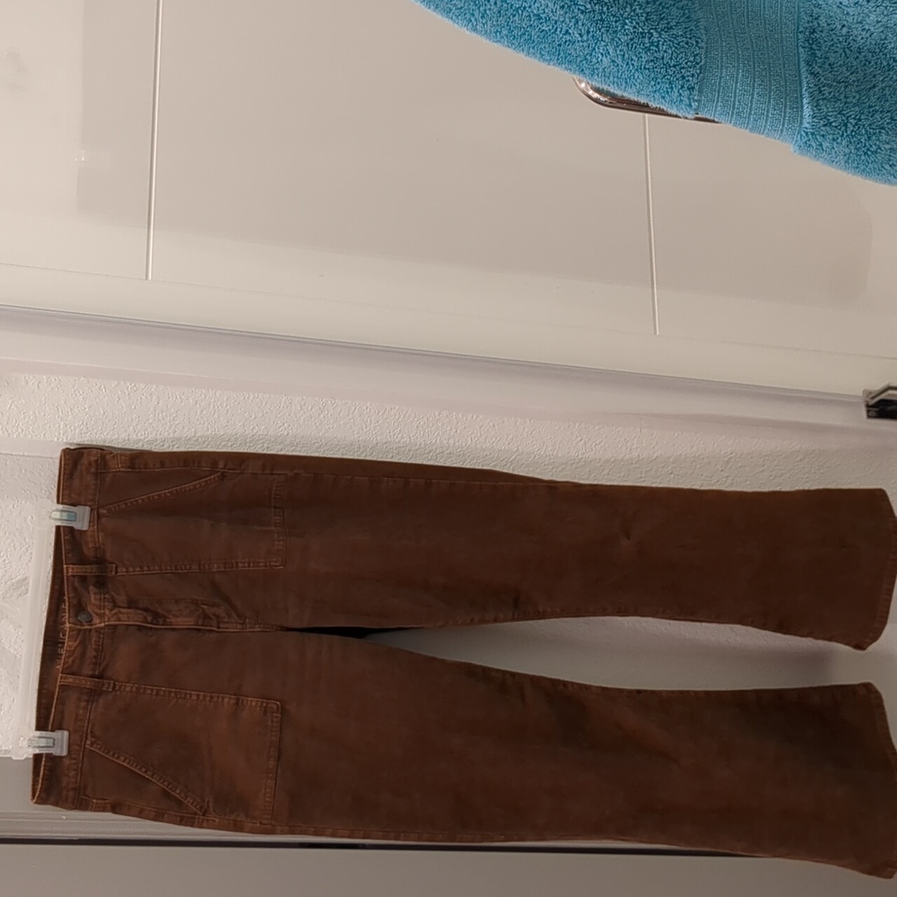 American Eagle size 12 corduroy flare leg pants